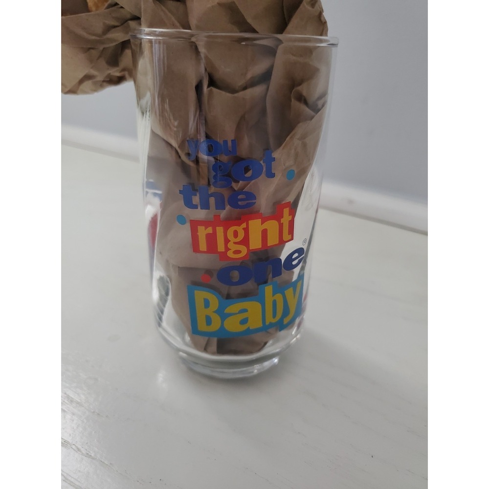 Vintage Diet Pepsi "Uh Huh You Got the Right One Baby" Glass‎  Ray Charles - Picture 3 of 5